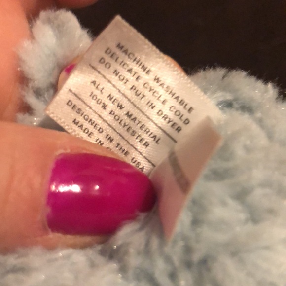 Ryan and rose pacifier holder bear lovey , blue - Picture 7 of 10